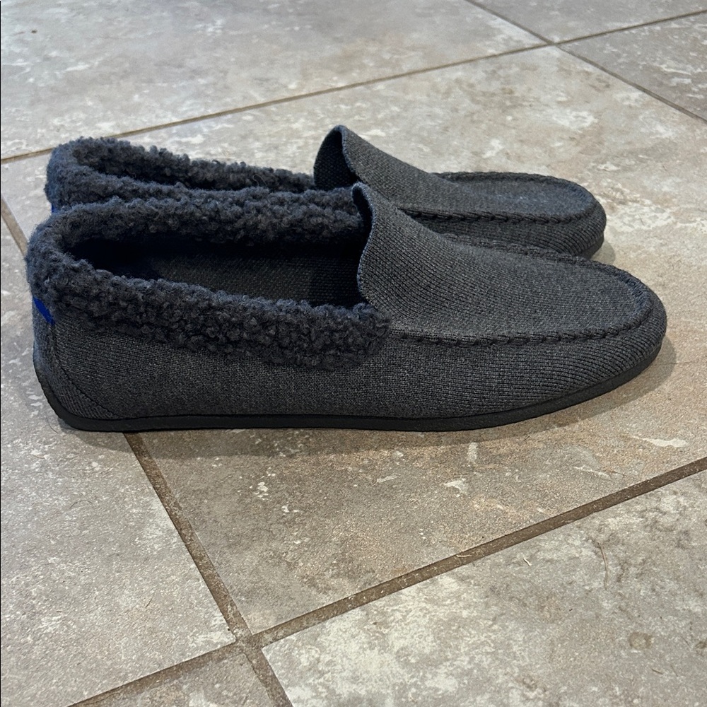 Rothy's Men's "The Slipper", Mountain Grey, Size 10 - Picture 3 of 14